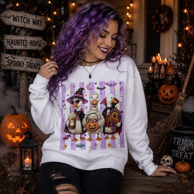 Silly Geese Halloween Sweatshirt (Creator Uploaded)