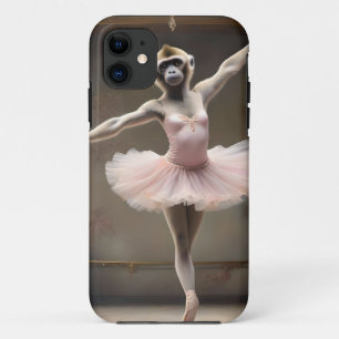 Silly Gibbon Ballerina Doing A Pirouette, Case-Mate iPhone Case