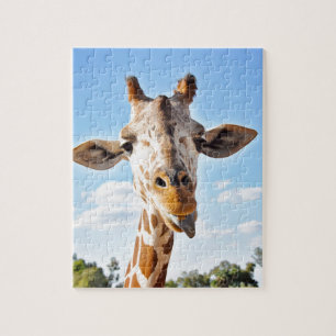Silly Giraffe Jigsaw Puzzle