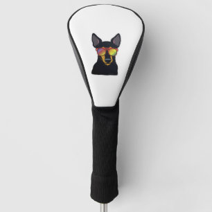Silly Glasses Manchester Terrier Classic T-Shirt Golf Head Cover