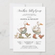 Silly Goose 2nd Baby Baby Shower