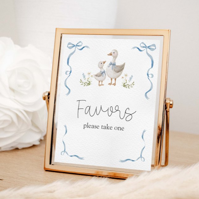 Silly Goose Baby Shower Favours Poster (Creator Uploaded)