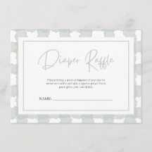 Silly Goose Baby Shower Gender Neutral Gingham