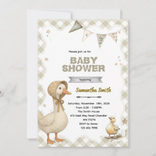 Silly Goose Baby Shower Invitation