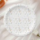 Silly Goose Blue Bow Floral Baby Shower