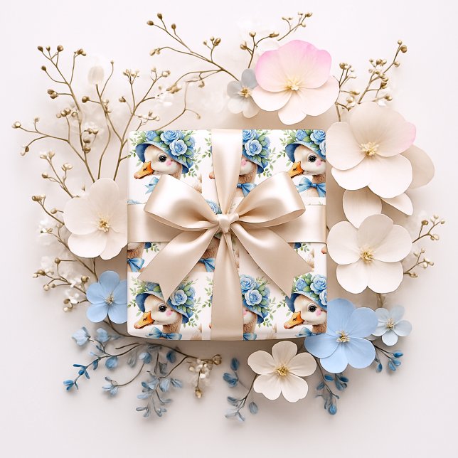  Silly Goose Boy Birthday baby shower Wrapping Paper Sheet (Creator Uploaded)