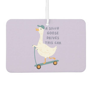 Silly Goose Car Air Freshener, Silly Goose Funny Freshener