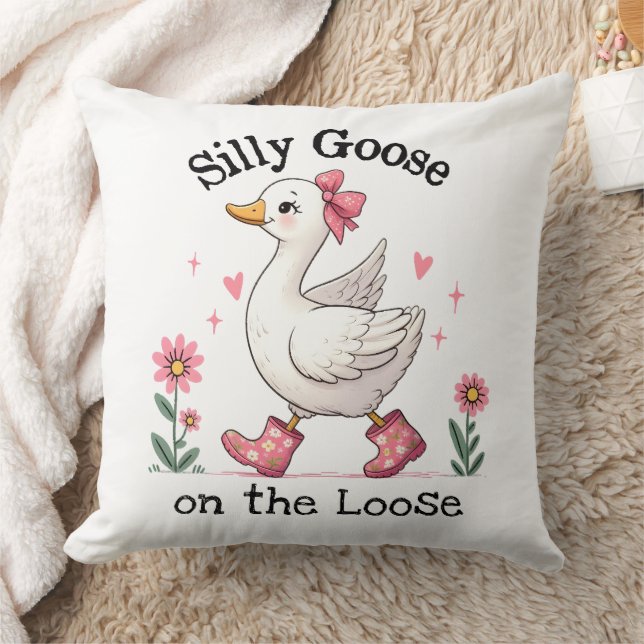 Silly Goose Cushion (Blanket)