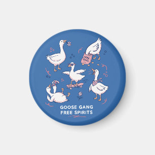 Silly Goose Gang Funny Goose Shirt Magnet