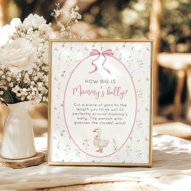 Silly Goose Girl How big is Mummy’s belly game Poster (Creator Uploaded)