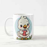 Silly Goose Juice Box Cute Bird Funny Sticker