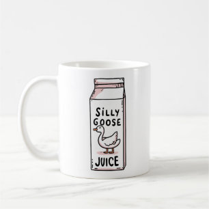 Silly goose juice coffee mug