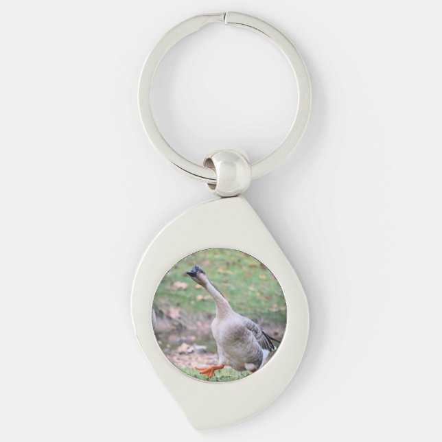 Silly goose key ring (Front)