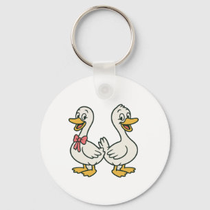 Silly goose kids key ring