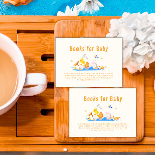 Silly Goose Ocean Fishing Books For Baby Shower Enclosure Card