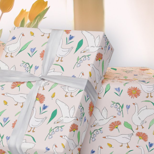 Silly Goose Party Wrapping Paper (Creator Uploaded)