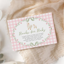 Silly Goose Pink Baby Girl Shower Books For Baby