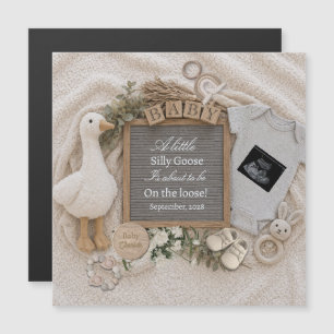  Silly Goose  Pregnancy Announcement keepsake 