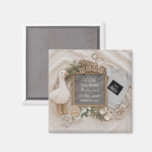  Silly Goose  Pregnancy Announcement keepsake  Magnet