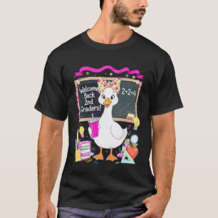 Silly Goose Second Grade Teacher 2nd Back to Schoo T-Shirt