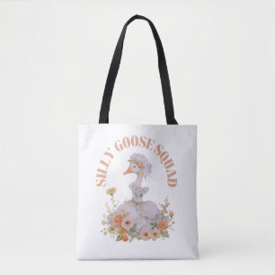 Silly Goose Squad Bachelorette Funny Bridal Tote Bag