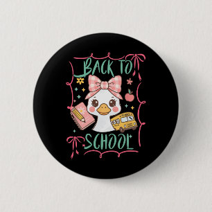 Silly-goose Teacher  6 Cm Round Badge