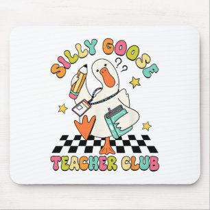 Silly Goose Teacher Club Back To School Elementary Mouse Pad