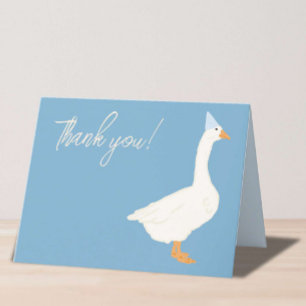 Silly Goose Theme Thank You Card