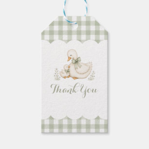 Silly Goose Vintage Daisy Baby Shower Gift Tags