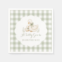 Silly Goose Vintage Daisy Baby Shower