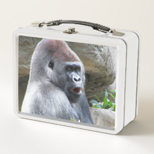Silly Gorilla Metal Lunchbox