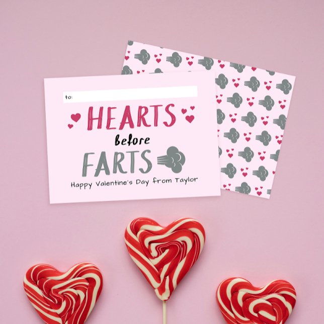 Silly Hearts Before Farts Classroom Valentine (Creator Uploaded)