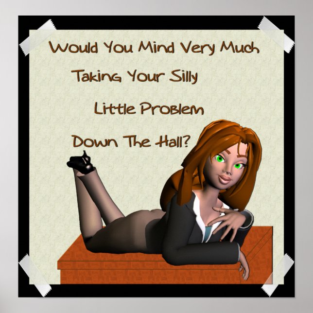 Silly Little Problem Poster (Front)