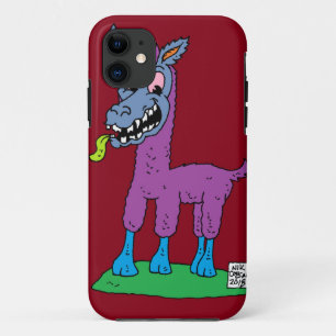 Silly llama Monster Case-Mate iPhone Case