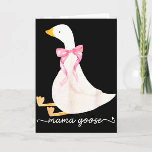 Silly Mama Goose Daddy Goose Matching Goose Family Card