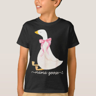 Silly Mama Goose Daddy Goose Matching Goose Family T-Shirt