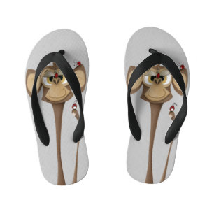Silly Monkey and Ladybugs Kid's Jandals