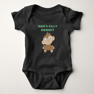 Silly Monkey - Baby Jersey Bodysuit