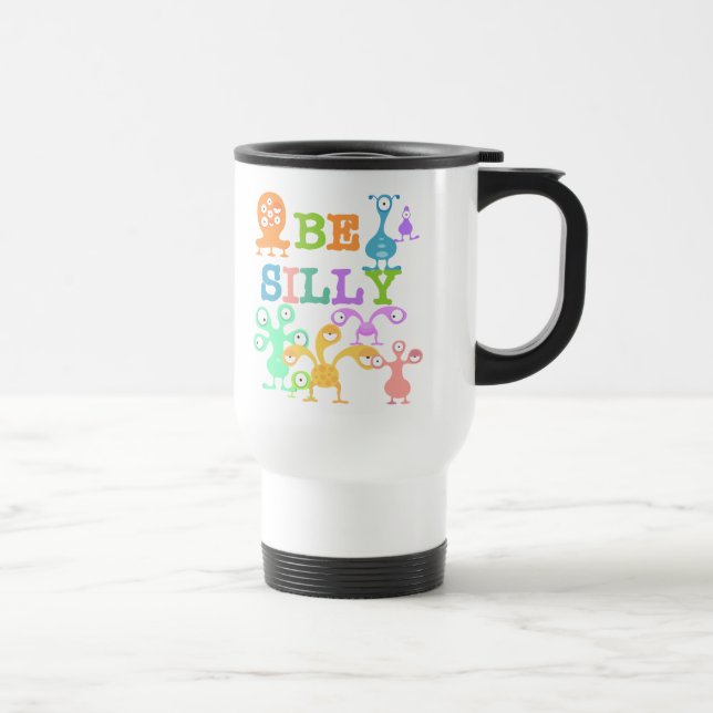 Silly Monsters Travel Mug (Right)