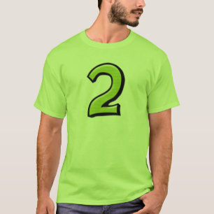 Silly Numbers 2 green Men's T-shirt