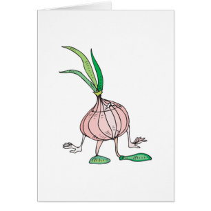 silly onion cartoon character