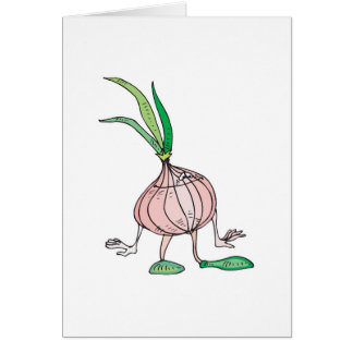 silly onion cartoon character