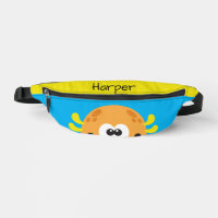 Silly Orange Monster Personalised Kid's