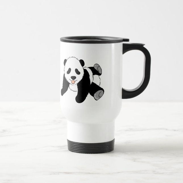 Silly Panda Travel Mug (Right)