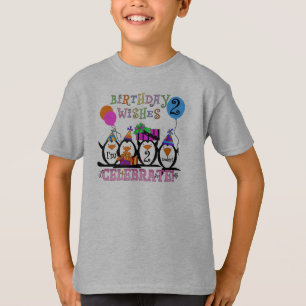 Silly Penguins 2nd Birthday T-shirts and Gifts