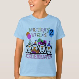 Silly Penguins 2nd Birthday T-shirts and Gifts