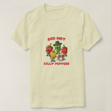 Silly Peppers T-Shirt – Fun and Quirky Design