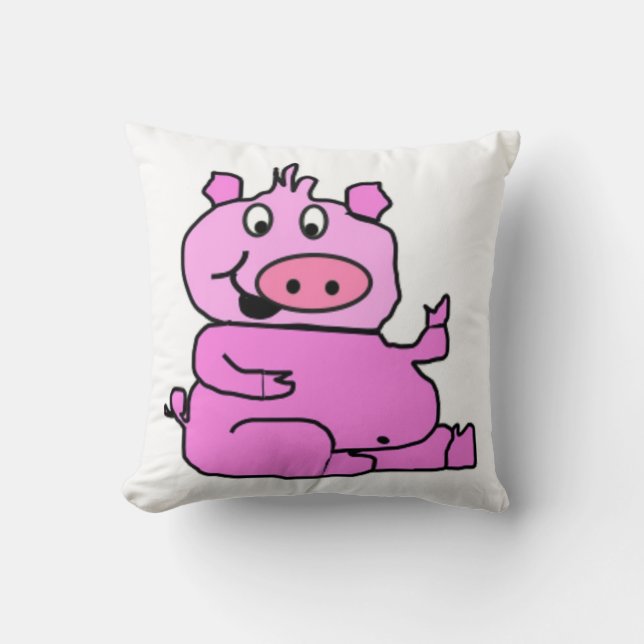 SILLY PIGGY CUSHION (Front)
