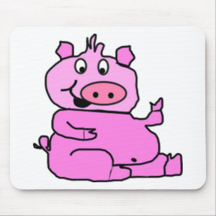 SILLY PIGGY MOUSE PAD
