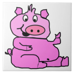 SILLY PIGGY TILE
